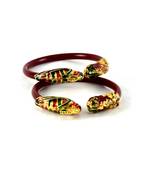 Impressive Stretchable Bangles Colour Red