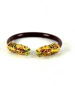 Sizzling Stretchable Bangles Kara Colour Maroon