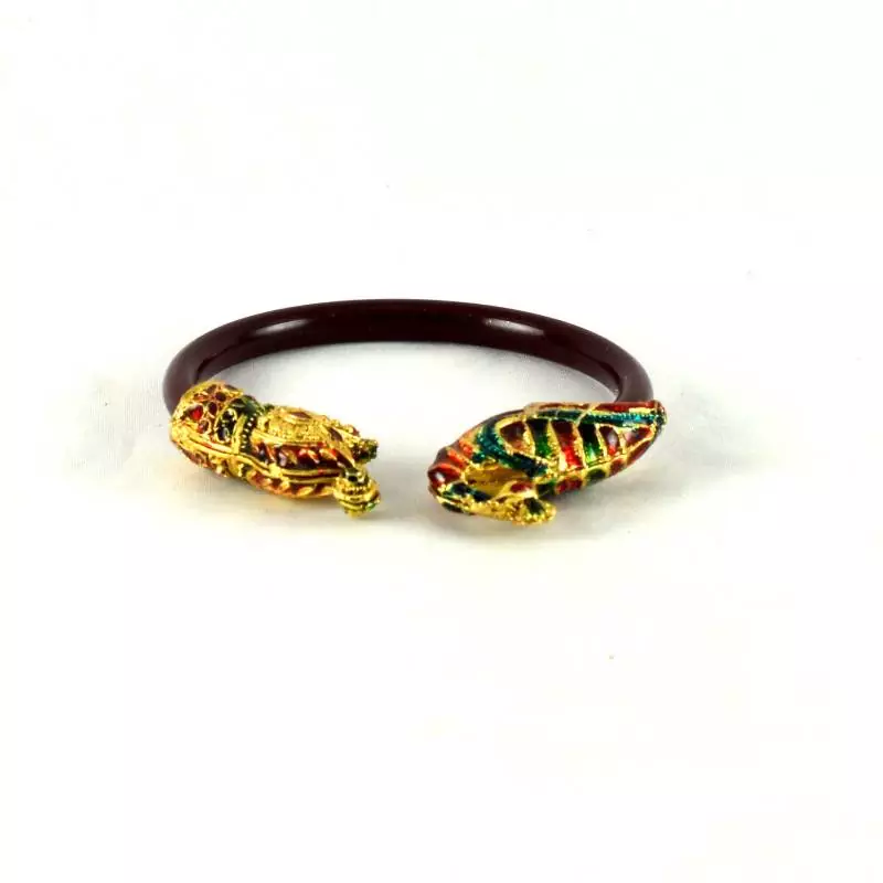 Preety Stretchable Bangles Kara  Colour Maroon