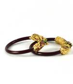 Fab Stretchable Bangles Colour Maroon