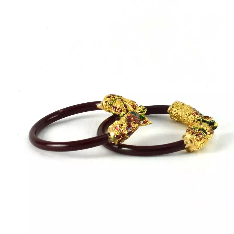 Fab Stretchable Bangles Colour Maroon