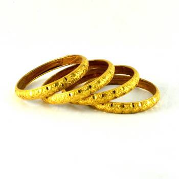 Beautiful Gold Platted Bangles 1