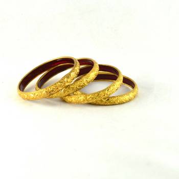 Designer Gold Platted Bangles 1