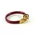 C,Mdazzling  Bangles Colour Red 