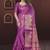 Pink woven silk saree with blouse