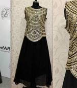 Get this amazing Nargis Fakhri ethnic black dress 