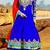 Reet Royal Blue Colored Anarkali  Suit