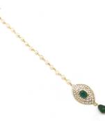 Green Stone Maang Tikka