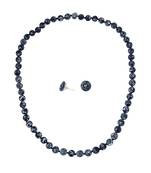 Bliss Round And Roundel Shaped Mosaic Necklace Set For Women