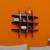 Globe Shape Wooden Wall Shelf