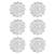 Silver Polished Sunflower Diya Set Diwali Decor Gift Item