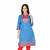 a,m,h,v Royal Blue Women's Solid Kurta