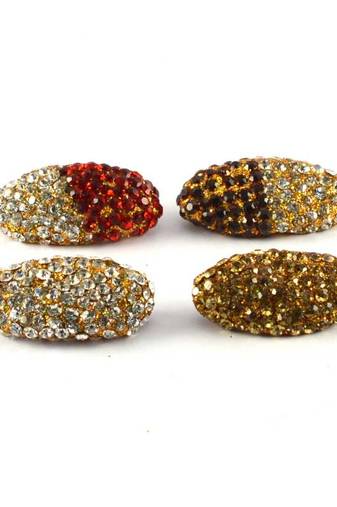 Traditional Stone Sari Pin