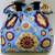 Bright Blue Floral Smart HandBag