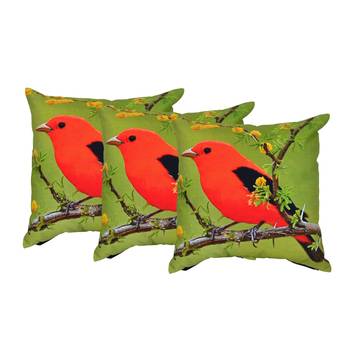 Set Of 3 Cotton Cushion Covers 1