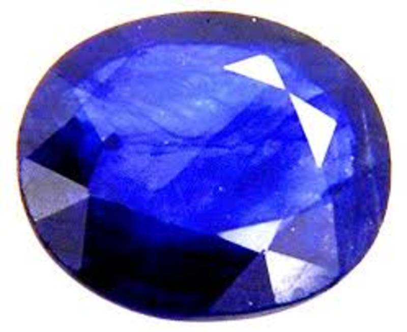 5.005ct blue shappire loose gemstone