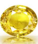 9.555ct yellow shappire loose gemstone