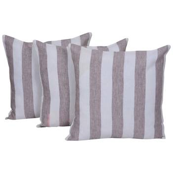 Set Of 3 Cotton Cushion Cover 1