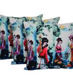 Set Of 3 Cotton Cushion Cover