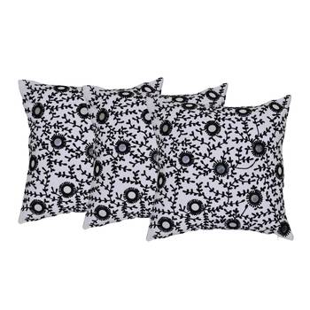 Set Of 3 Cotton Cushion Cover 1