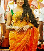 Priyanka Chopra Orange Saree In Gunday