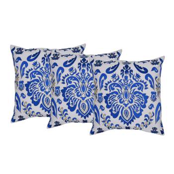 Set Of 3 Cotton Cushion Covers 1