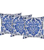 Set Of 3 Cotton Cushion Covers