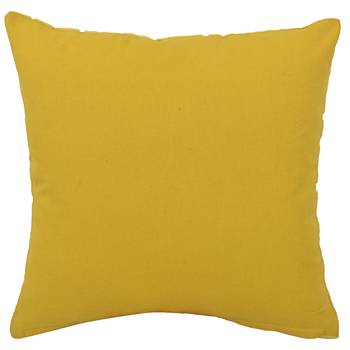 Set Of 3 Velvet Cushion Cover In Yellow Color 3
