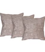 Set Of 3 Velvet Cushion Covers