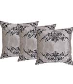 Set Of 3 Velvet Cushion Covers