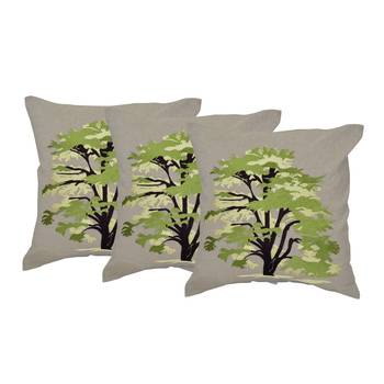Set Of 3 Machine Embroidery Cushion Cover 1