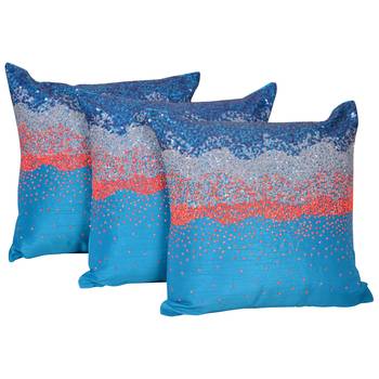 Set Of 3 Cotton Cushion Covers 1
