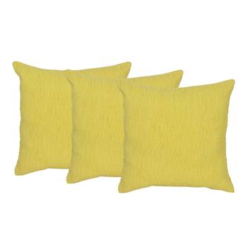 Set Of 3 Cotton Cushion Covers 1