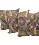 Set Of 3 Cotton Cushion Covers