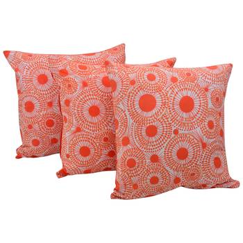 Set Of 3 Cotton Cushion Covers 18X18 1