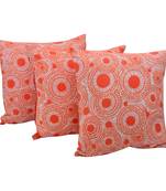 Set Of 3 Cotton Cushion Covers 18X18