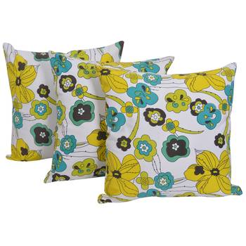 Set Of 3 Cotton Cushion Cover 1