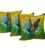 Set Of 3 Cotton Cushion Covers