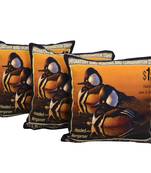 Set Of 3 Cotton Cushion Covers