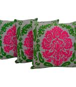 Set Of 3 Chambrey Cushion Cover