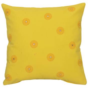 Set Of 3 Mirror Work Cushion Covers 2