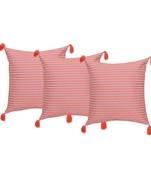 Set Of 3 Cotton Cushion Cover