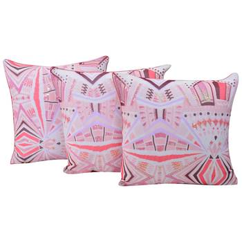 Set Of 3 Cotton Cushion Cover 1