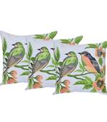 Set Of 3 Cotton Cushion Covers