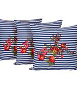 Set Of 3 Cotton Cushion Covers