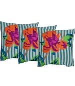 Set Of 3 Cotton Cushion Covers