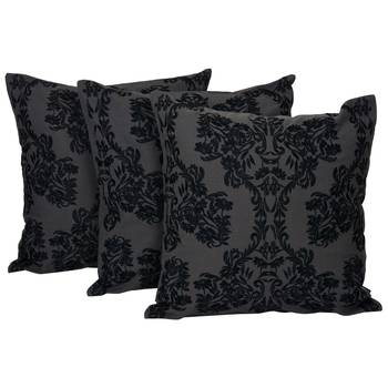 Set Of 3 Machine Embroidered Cushion Cover 1