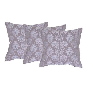 Set Of 3 Machine Embroidered Cushion Covers 1