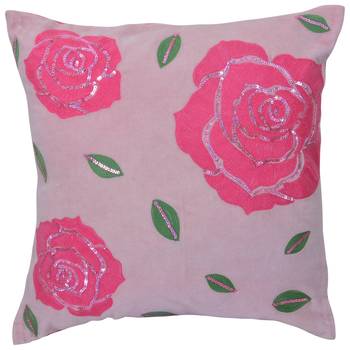 Set Of 3 Machine Embroidered Cushion Cover 2