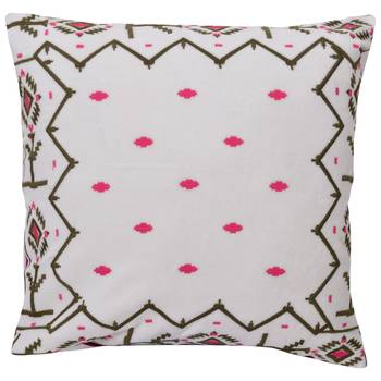 Set Of 3 Machine Embroidered Cushion Cover 2